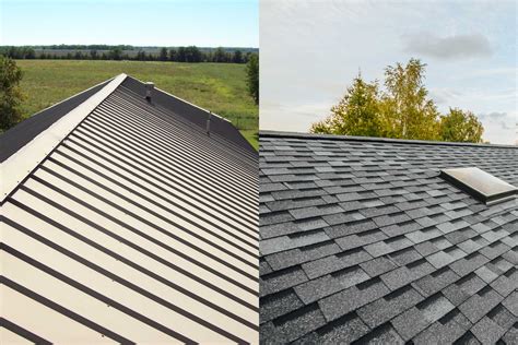 houses with metal roofs vs shingles|cost difference between shingle or metal roof.